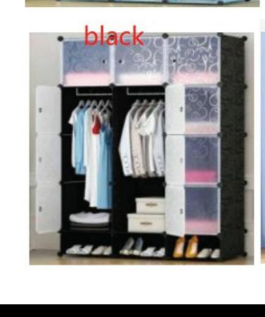 Plastic wardrobe three columns - View 2