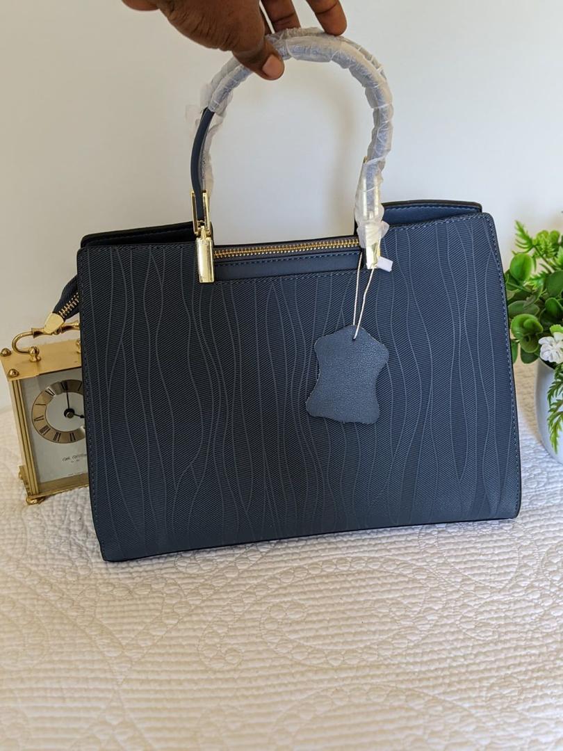 Elegant Scarf Handle Tote - View 3