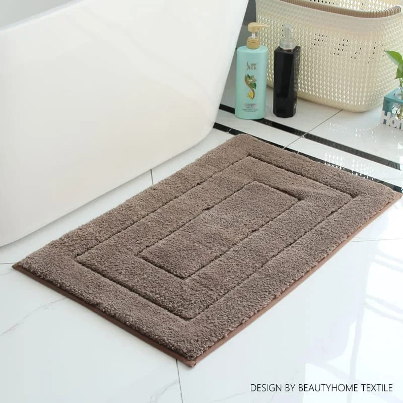 Flocking door/bathroom mat