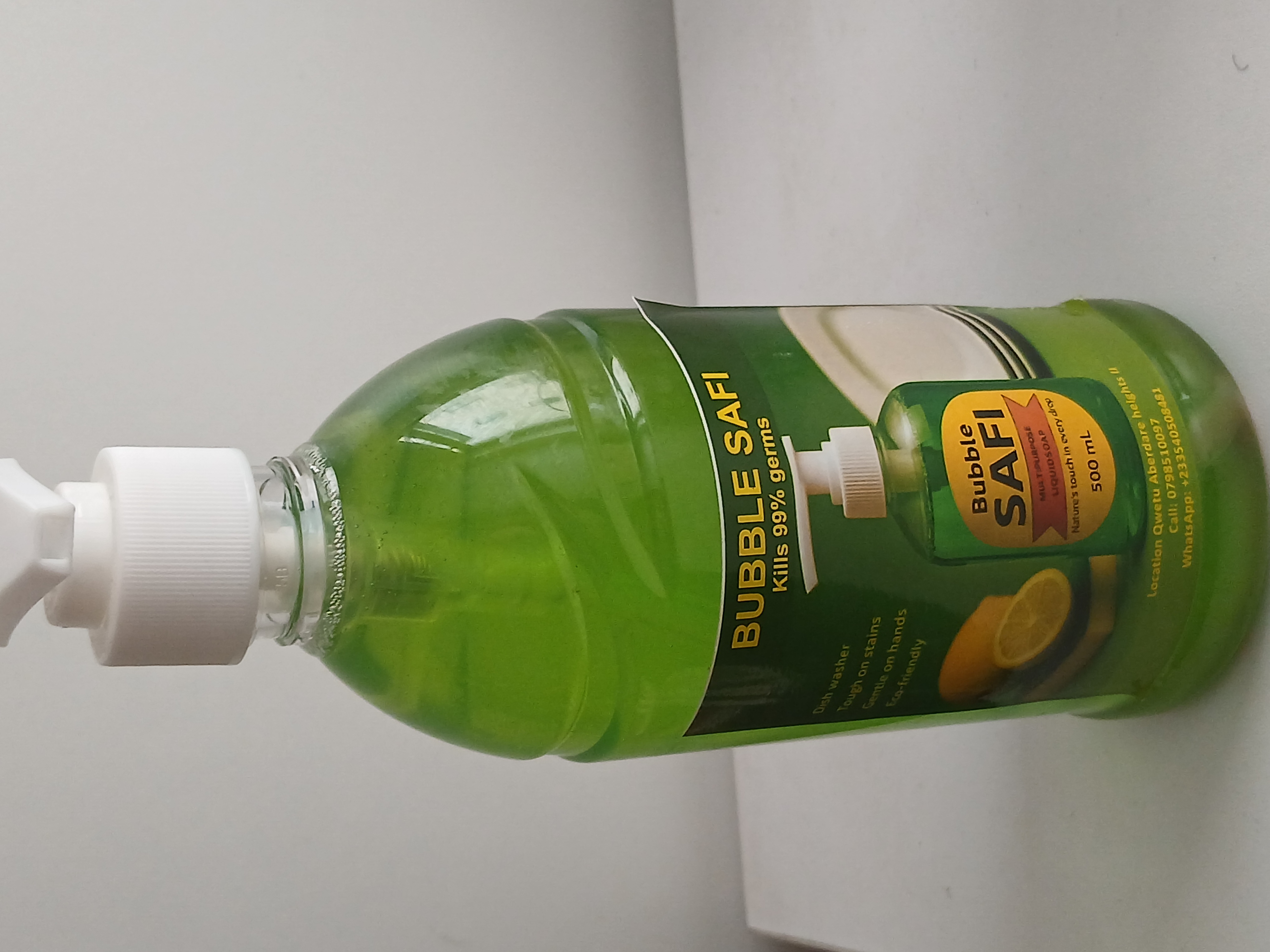 Bubble Safi multi-purpose Liquid soap